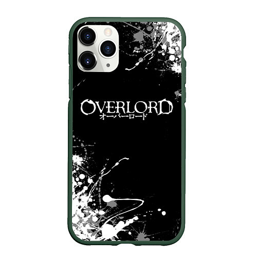 Чехол iPhone 11 Pro матовый Overlord / 3D-Темно-зеленый – фото 1