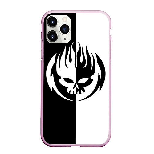 Чехол iPhone 11 Pro матовый THE OFFSPRING / 3D-Розовый – фото 1