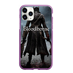 Чехол iPhone 11 Pro матовый Bloodborne, цвет: 3D-фиолетовый
