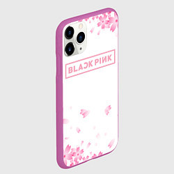 Чехол iPhone 11 Pro матовый BLACKPINK, цвет: 3D-фиолетовый — фото 2