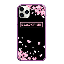 Чехол iPhone 11 Pro матовый BLACKPINK, цвет: 3D-фиолетовый