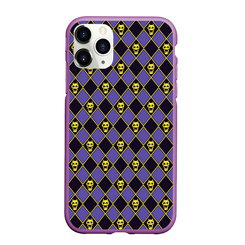 Чехол iPhone 11 Pro матовый KILLER QUEEN / 3D-Фиолетовый – фото 1