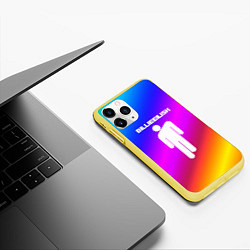 Чехол iPhone 11 Pro матовый BILLIE ELLISH 2020, цвет: 3D-желтый — фото 2