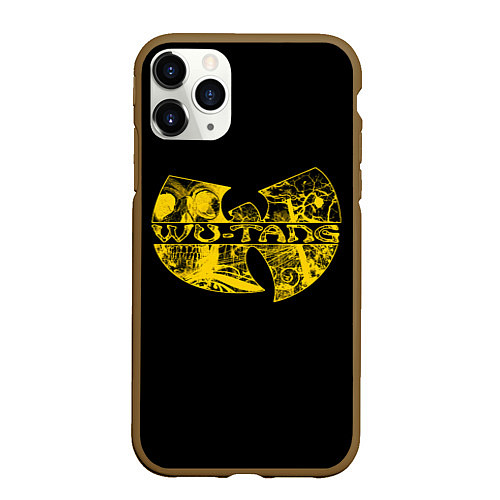Чехол iPhone 11 Pro матовый Wu-Tang Clan / 3D-Коричневый – фото 1