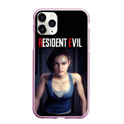 Чехол iPhone 11 Pro матовый Jill Valentine, цвет: 3D-розовый