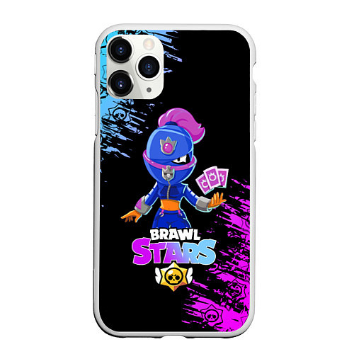 Чехол iPhone 11 Pro матовый BRAWL STARS TARA / 3D-Белый – фото 1