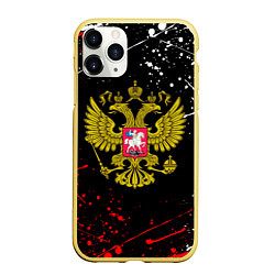 Чехол iPhone 11 Pro матовый РОССИЯ