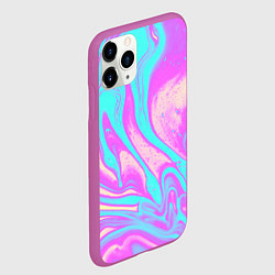 Чехол iPhone 11 Pro матовый DIGITAL ART, цвет: 3D-фиолетовый — фото 2