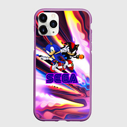 Чехол iPhone 11 Pro матовый SONIC