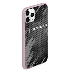 Чехол iPhone 11 Pro матовый CITROЁN, цвет: 3D-розовый — фото 2