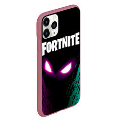 Чехол iPhone 11 Pro матовый FORTNITE, цвет: 3D-малиновый — фото 2