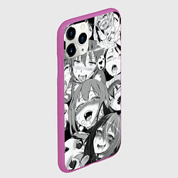 Чехол iPhone 11 Pro матовый АХЕГАО, цвет: 3D-фиолетовый — фото 2