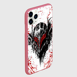 Чехол iPhone 11 Pro матовый BERSERK, цвет: 3D-малиновый — фото 2