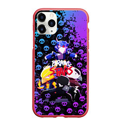 Чехол iPhone 11 Pro матовый Brawl Stars CROW