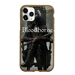 Чехол iPhone 11 Pro матовый Bloodborne, цвет: 3D-коричневый