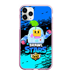 Чехол iPhone 11 Pro матовый Brawl Stars SPROUT, цвет: 3D-розовый