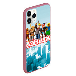 Чехол iPhone 11 Pro матовый ROBLOX 5, цвет: 3D-малиновый — фото 2