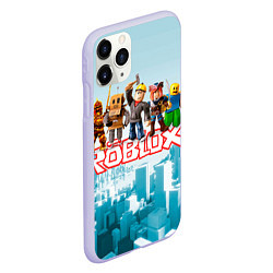 Чехол iPhone 11 Pro матовый ROBLOX 5, цвет: 3D-светло-сиреневый — фото 2