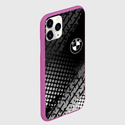 Чехол iPhone 11 Pro матовый BMW, цвет: 3D-фиолетовый — фото 2