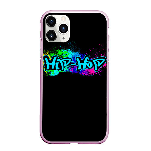 Чехол iPhone 11 Pro матовый Hip-Hop / 3D-Розовый – фото 1