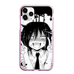 Чехол iPhone 11 Pro матовый AHEGAO, цвет: 3D-розовый