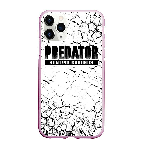 Чехол iPhone 11 Pro матовый PREDATOR: HUNTING GROUNDS / 3D-Розовый – фото 1