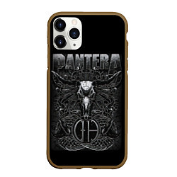 Чехол iPhone 11 Pro матовый Pantera