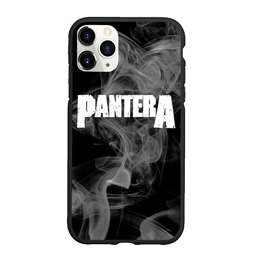 Чехол iPhone 11 Pro матовый Pantera / 3D-Черный – фото 1