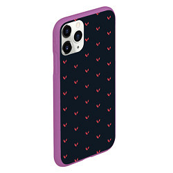 Чехол iPhone 11 Pro матовый VALORANT, цвет: 3D-фиолетовый — фото 2