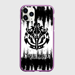 Чехол iPhone 11 Pro матовый Overlord, цвет: 3D-фиолетовый