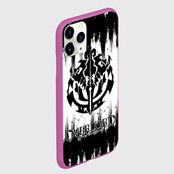 Чехол iPhone 11 Pro матовый Overlord, цвет: 3D-фиолетовый — фото 2
