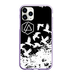 Чехол iPhone 11 Pro матовый LINKIN PARK 1