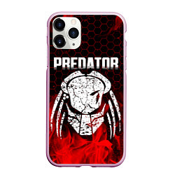 Чехол iPhone 11 Pro матовый PREDATOR