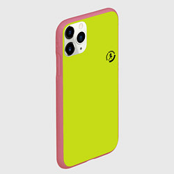 Чехол iPhone 11 Pro матовый Беганутые, цвет: 3D-малиновый — фото 2