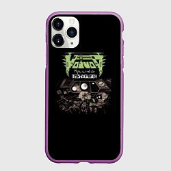 Чехол iPhone 11 Pro матовый Voivod, цвет: 3D-фиолетовый