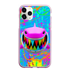 Чехол iPhone 11 Pro матовый 6IX9INE GOOBA, цвет: 3D-розовый