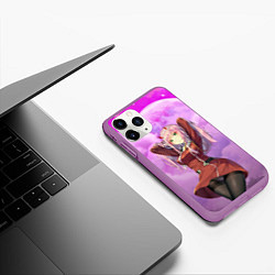 Чехол iPhone 11 Pro матовый Darling, цвет: 3D-фиолетовый — фото 2