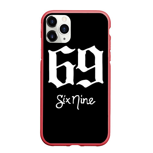 Чехол iPhone 11 Pro матовый 6ix9ine Tekashi / 3D-Красный – фото 1