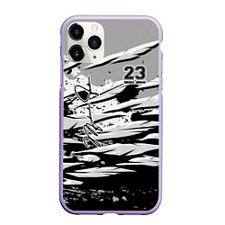 Чехол iPhone 11 Pro матовый Michael Jordan 23