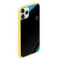 Чехол iPhone 11 Pro матовый MONSTER ENERGY Z, цвет: 3D-желтый — фото 2