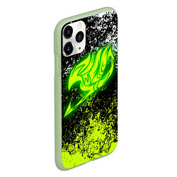 Чехол iPhone 11 Pro матовый FAIRY TAIL, цвет: 3D-салатовый — фото 2