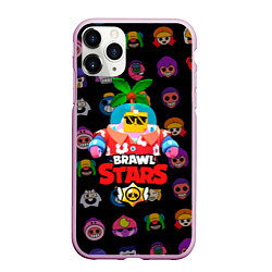 Чехол iPhone 11 Pro матовый BRAWL STARS NEW SPROUT 14