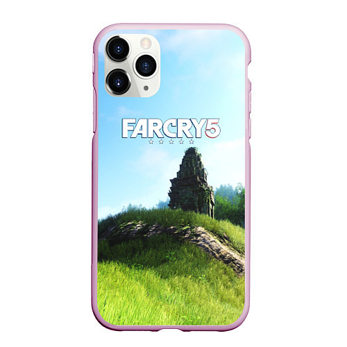 Чехол iPhone 11 Pro матовый FARCRY5 / 3D-Розовый – фото 1