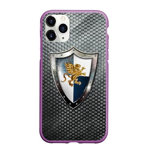 Чехол iPhone 11 Pro матовый Heroes of Might and Magic Z / 3D-Фиолетовый – фото 1