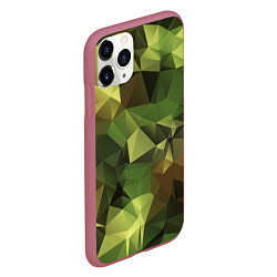 Чехол iPhone 11 Pro матовый МИЛИТАРИ, цвет: 3D-малиновый — фото 2