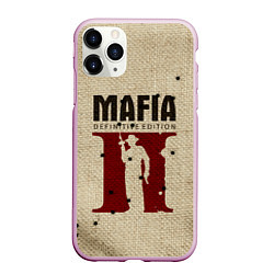 Чехол iPhone 11 Pro матовый Mafia 2, цвет: 3D-розовый