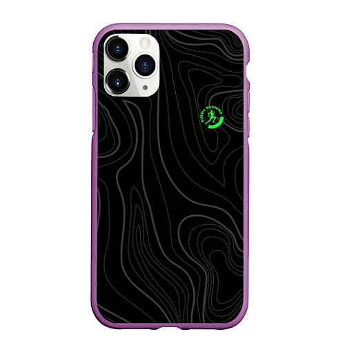 Чехол iPhone 11 Pro матовый Who Run the World / 3D-Фиолетовый – фото 1