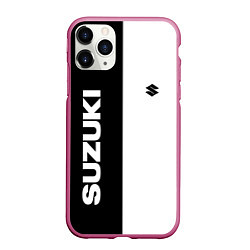 Чехол iPhone 11 Pro матовый Suzuki Z, цвет: 3D-малиновый