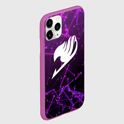 Чехол iPhone 11 Pro матовый Fairy Tail, цвет: 3D-фиолетовый — фото 2
