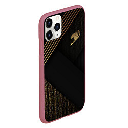 Чехол iPhone 11 Pro матовый Fairy Tail, цвет: 3D-малиновый — фото 2